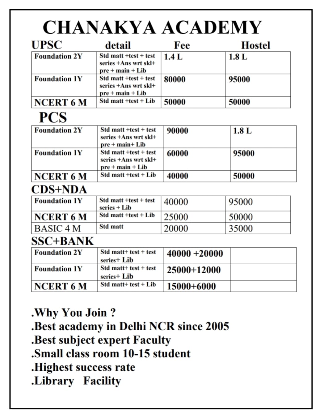 Selections 2024 poster
